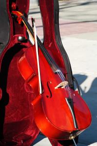4/4 Student Cello w/ bow & case