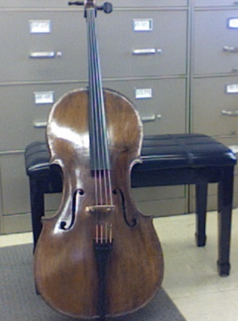 Cello for Sale-Unlabeled Saxon, ca. 1880