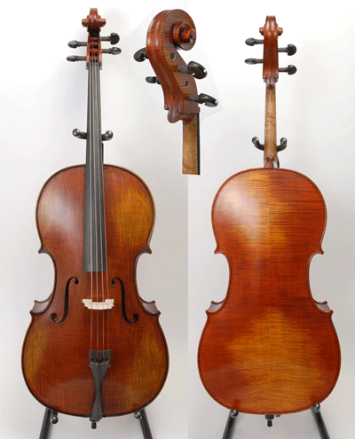 Cello For Sale Gliga Gama Cello 4/4 Antiqued