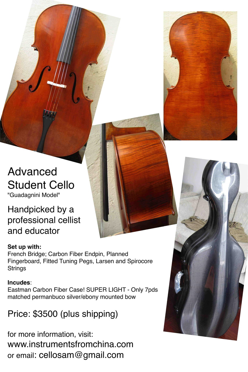 Advanced Student Cello Package