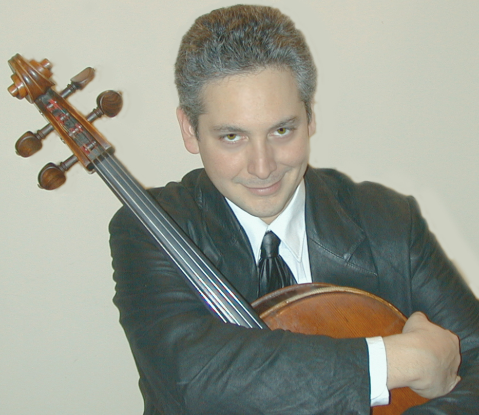 John Koen with Fiorini cello John Koen with Fiorini cello